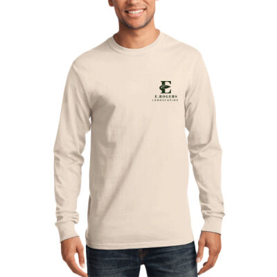ER - Essential Cotton T-Shirt, Long-Sleeve Thumbnail