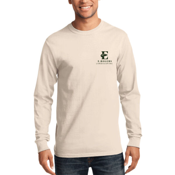ER - Essential Cotton T-Shirt, Long-Sleeve Thumbnail