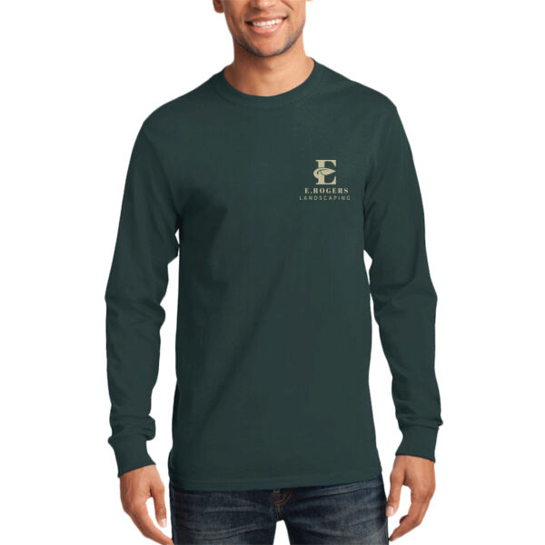 ER - Essential Cotton T-Shirt, Long-Sleeve Thumbnail