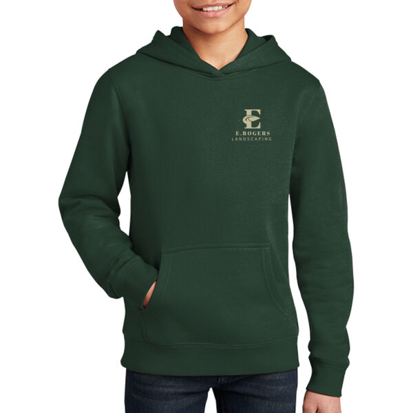 EY - Youth Fleece Hooded Sweatshirt Thumbnail
