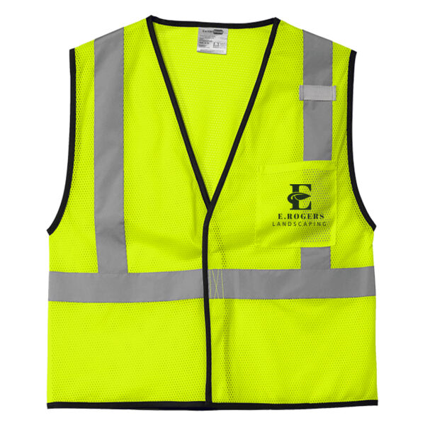 ER - Ansi 107 Class 2 Economy Mesh One Pocket Vest Thumbnail