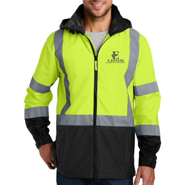 ER - Ansi 107 Class 3 Safety Windbreaker Thumbnail